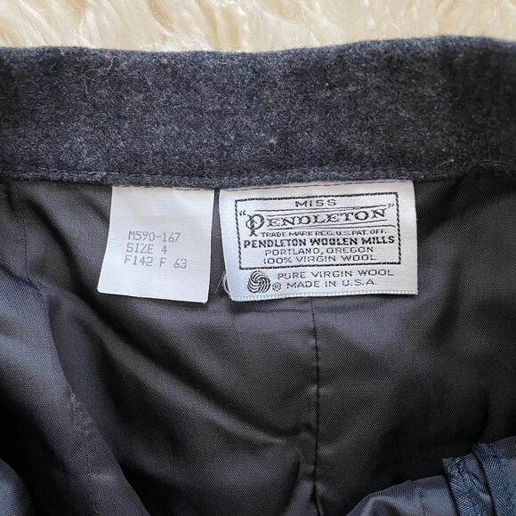 Pendleton Women's Grey Skirt - Picture 5 of 5